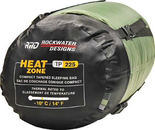 HEAT ZONE Compact Tapered Sleeping Bag -10°C TP 225