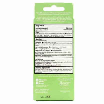 After Bite Bug Bite Itch Relief - 20ml