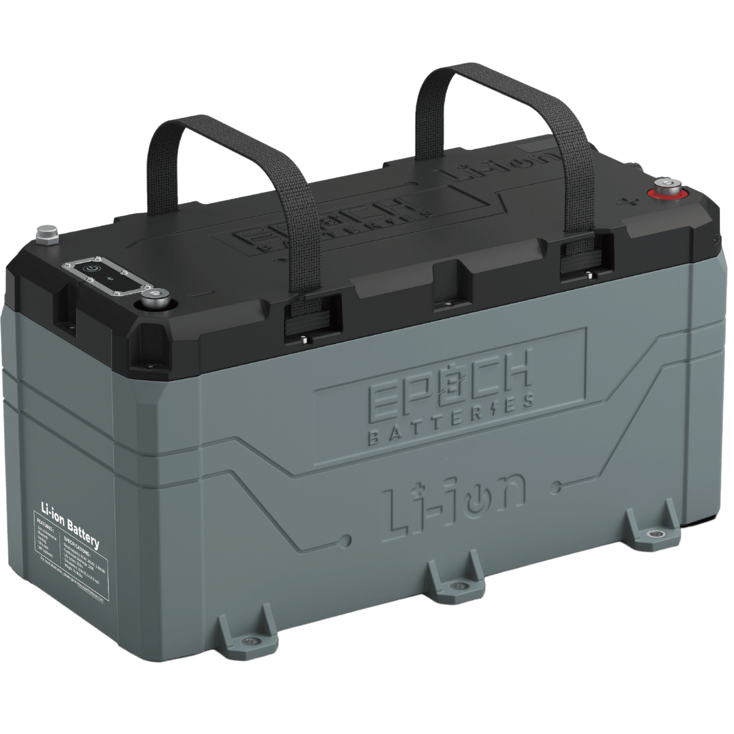 EPOCH 36V 100Ah LiFePO4 Lithium Battery - Bluetooth, Heating, Waterproof