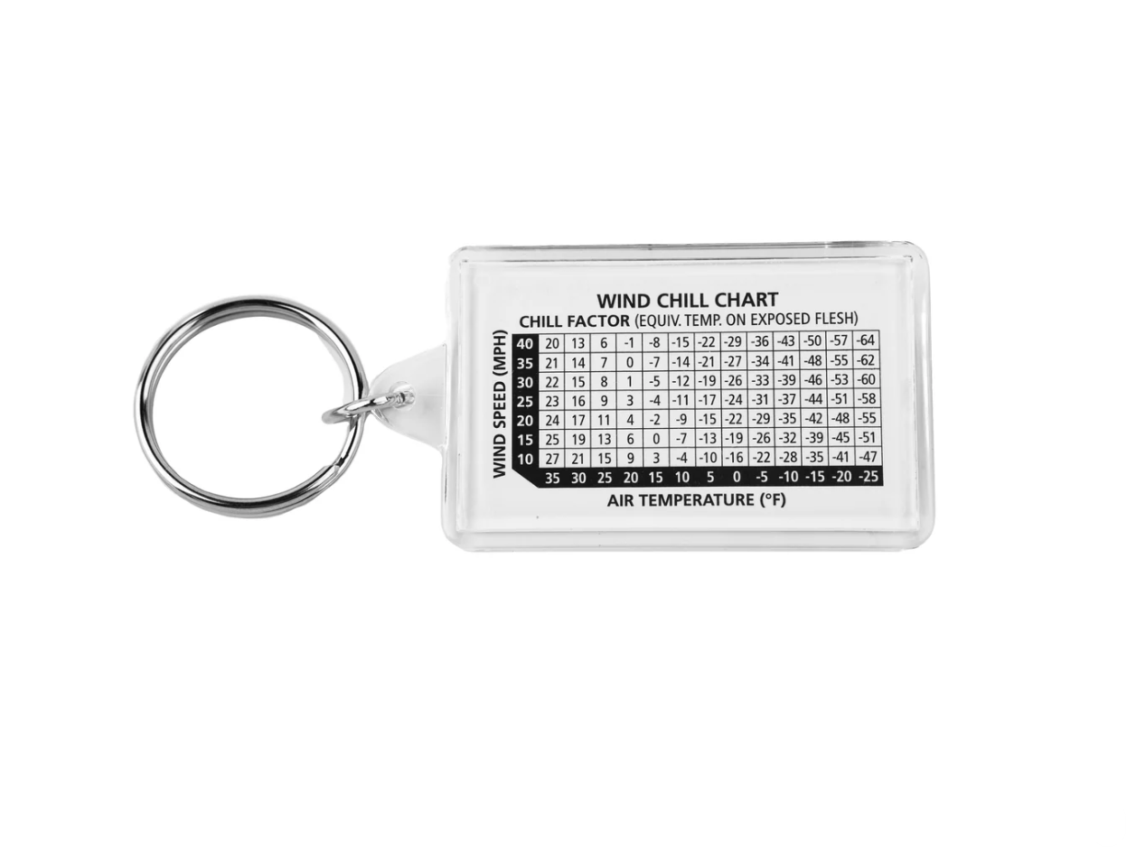 Coghlan's Thermometer Key Ring