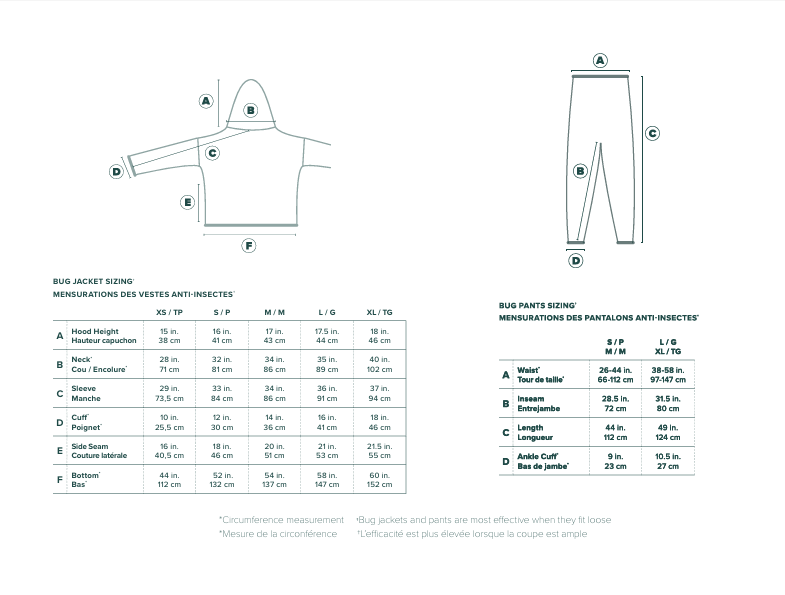 Coghlan's Bug Jackets