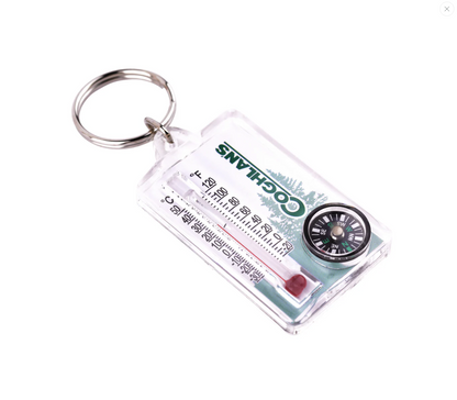 Coghlan's Thermometer & Compass Key Ring