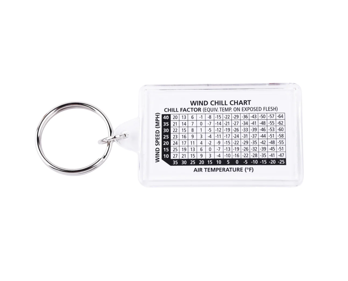 Coghlan's Thermometer & Compass Key Ring