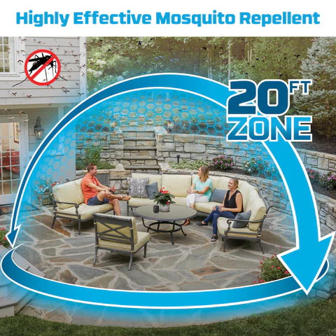 E55 Rechargeable Mosquito Repeller 20 Foot Coverage - KBM Outdoors