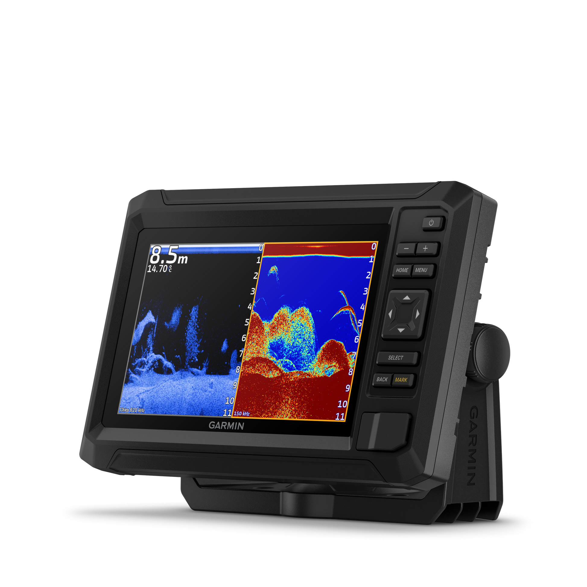 Garmin ECHOMA UHD2 75cv Chartplotter With GT20 Transducer & Navionics+ Canada & Alaska Mapping(010-02596-50) - KBM Outdoors