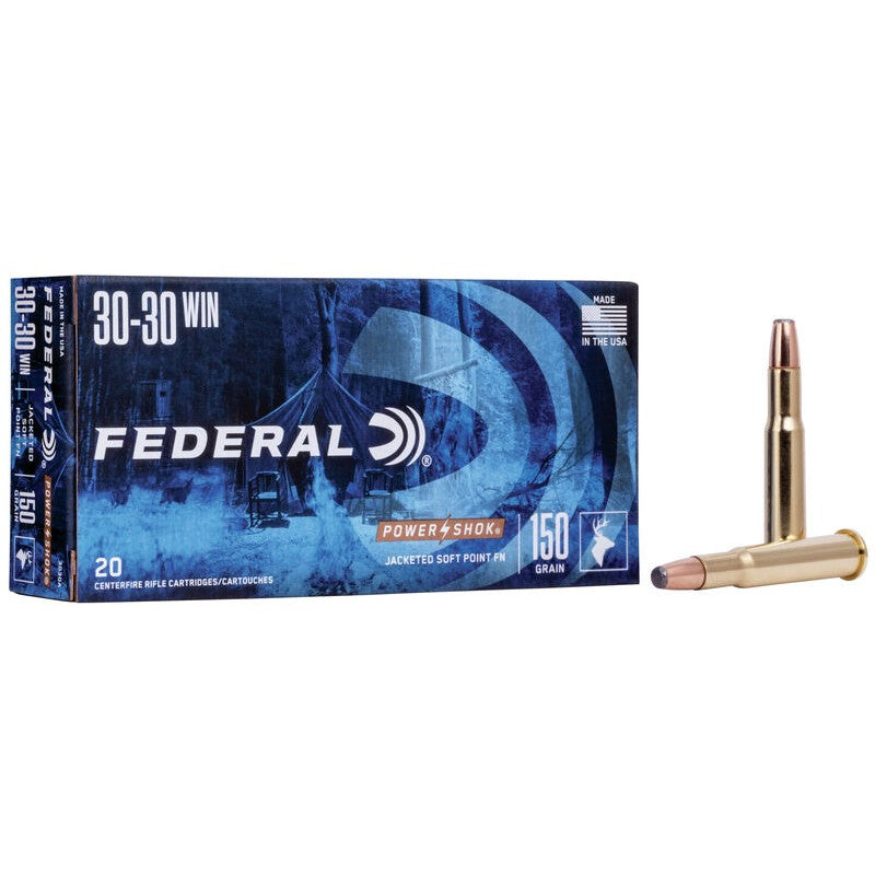 30-30 Winchester 150 Grain Hi-Shok SP FN Ammunition