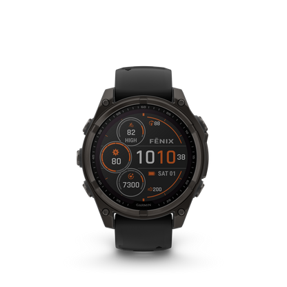 Garmin Fenix 8 47mm Sapphire Solar Carbon Gray (010-02906-10)