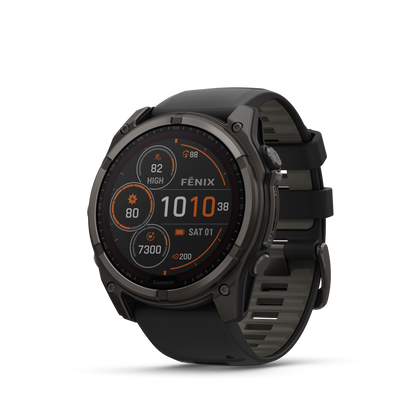 Garmin Fenix 8 – 51mm SOLAR Sapphire Smartwatch (010-02907-xx)