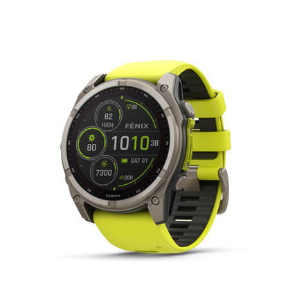 Garmin Fenix 8 – 51mm SOLAR Sapphire Smartwatch (010-02907-xx)