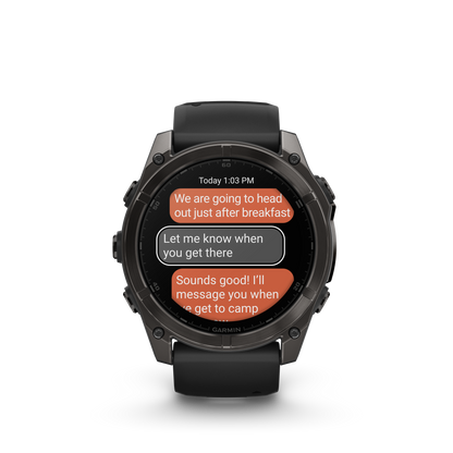 Garmin Fenix 8 51mm AMOLED Glass (010-02905-XX) MRP - KBM Outdoors