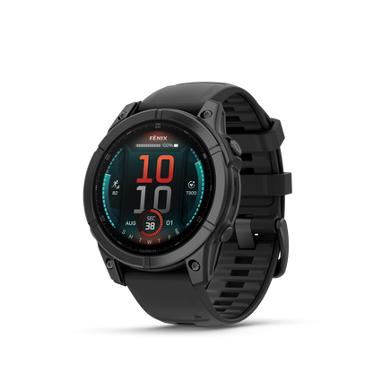 Garmin Fenix E 47mm AMOLED Black or Grey Rugged Smartwatch (010-03025-XX) MRP - KBM Outdoors