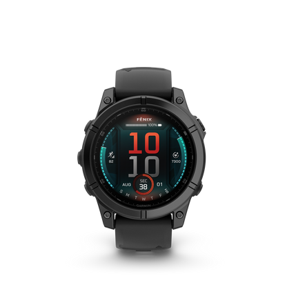 Garmin Fenix E 47mm AMOLED Black or Grey Rugged Smartwatch (010-03025-XX) MRP - KBM Outdoors