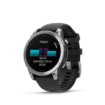 Garmin Fenix E 47mm AMOLED Black or Grey Rugged Smartwatch (010-03025-XX) MRP - KBM Outdoors
