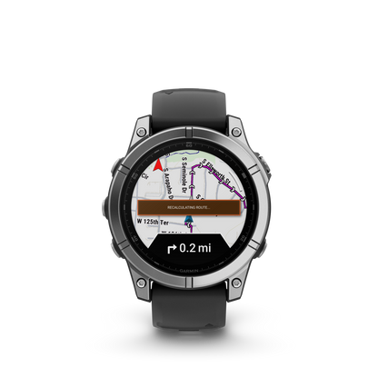 Garmin Fenix E 47mm AMOLED Black or Grey Rugged Smartwatch (010-03025-XX) MRP - KBM Outdoors