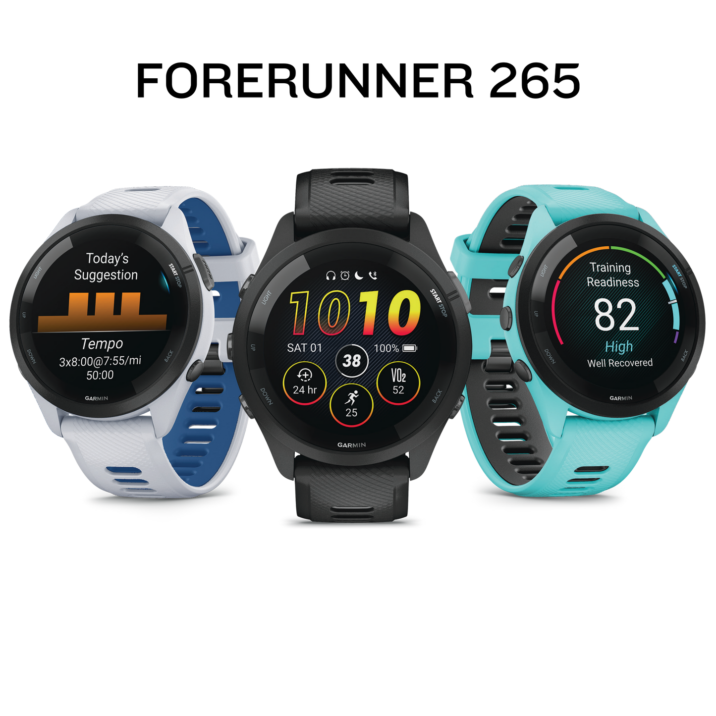 Garmin Forerunner 265 Smartwatch (010-02810-XX)