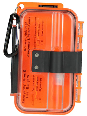 Kodiak Empty Waterproof Flare/Bear Banger Case w/ Carabiner - KBM Outdoors