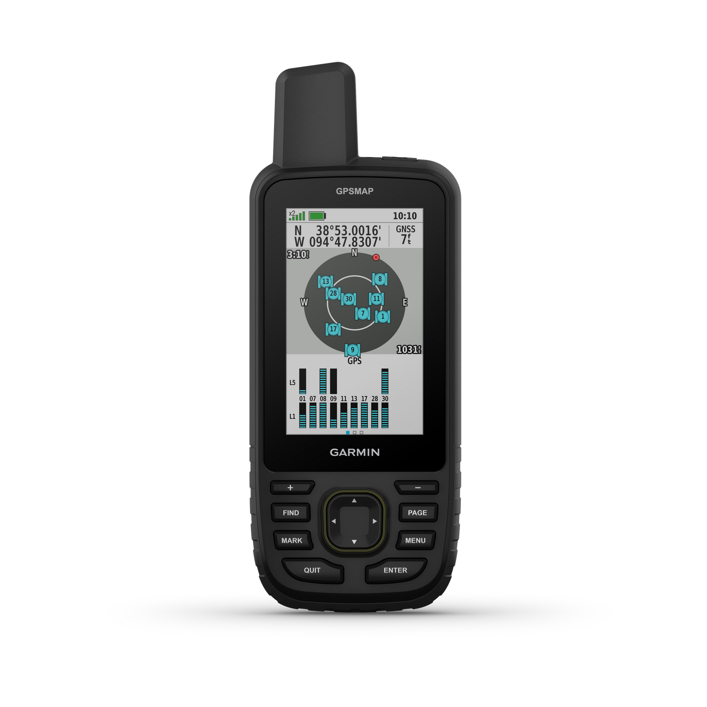Garmin GPSMAP 67 Handheld GPS (010-02813-00)