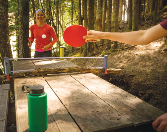 GSI Inside Outside Freestyle Table Tennis Set