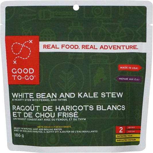 Good To Go Food Kale and White Bean Stew - KBM Outdoors