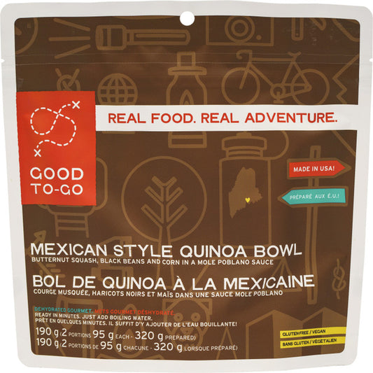 Good To Go - Mexican Style Quinoa Bowl - KBM Outdoors