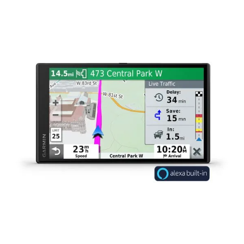Garmin DriveSmart 65 with Amazon Alexa - 6" GPS Navigator (010-02153-00)