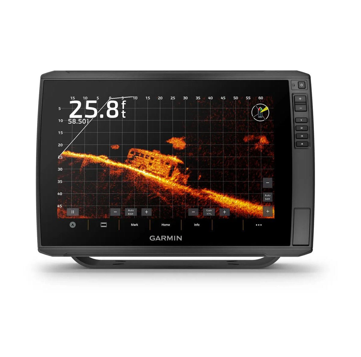 Garmin Echomap Ultra 2 126sv - 12" Chartplotter with optional GT56UHD-TM (010-02882-xx)