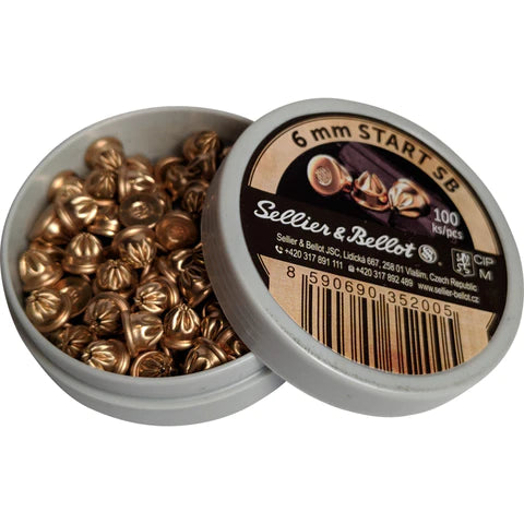 Starter Blanks 6mm (.22cal) Tin of 100 - KBM Outdoors