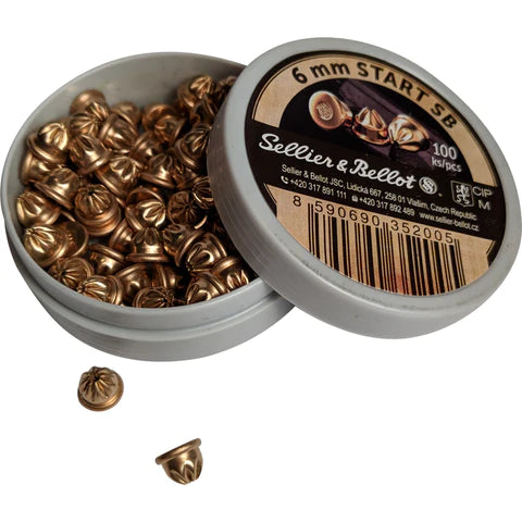 Starter Blanks 6mm (.22cal) Tin of 100 - KBM Outdoors