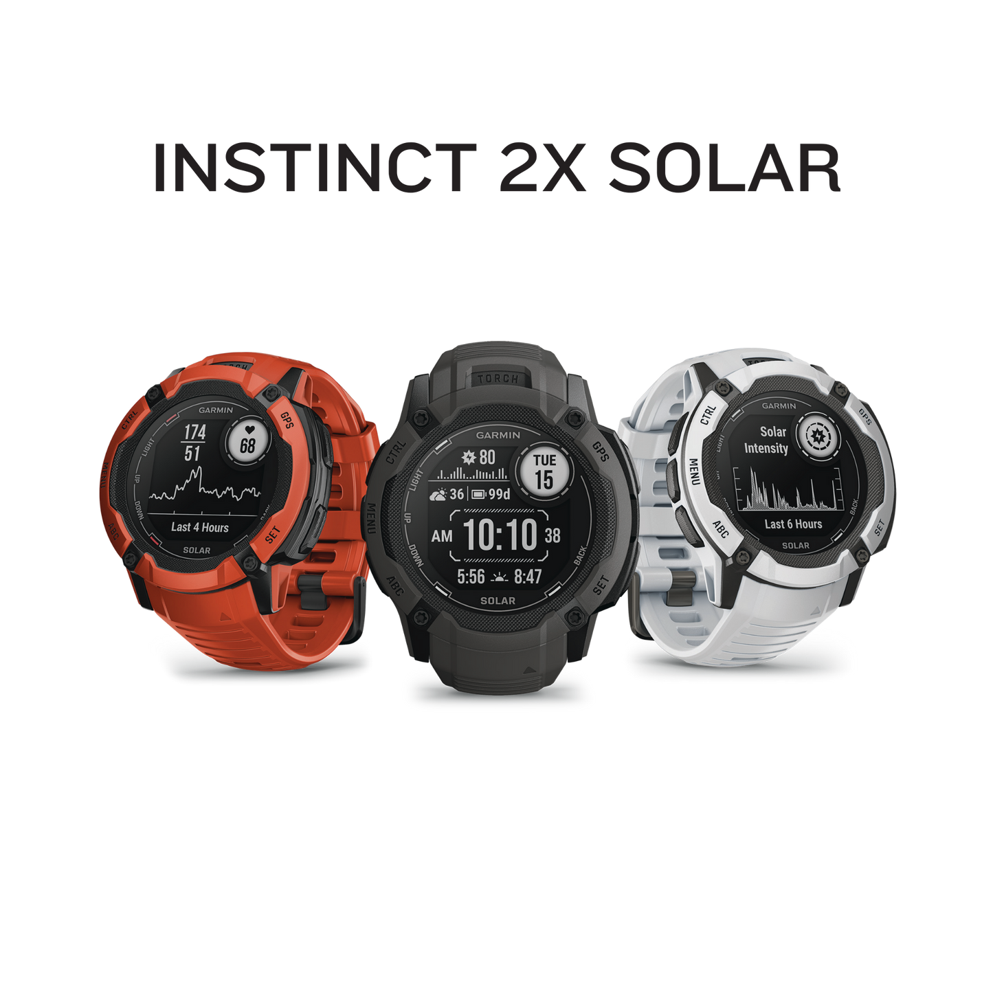 Garmin Instinct 2X - SOLAR Smartwatch (010-02805-XX)
