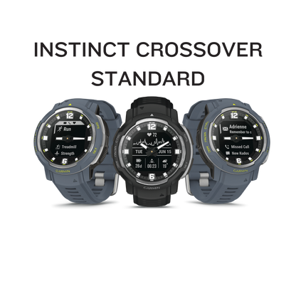 Garmin Instinct Crossover - Standard Edition Smartwatch (010-02730-xx)