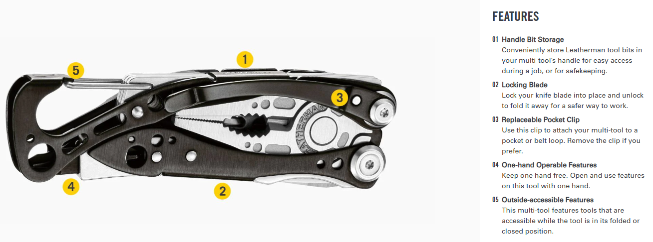 Leatherman Skeletool CX Multi-tool
