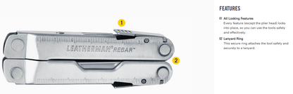 Leatherman Knifeless Rebar Multi-tool