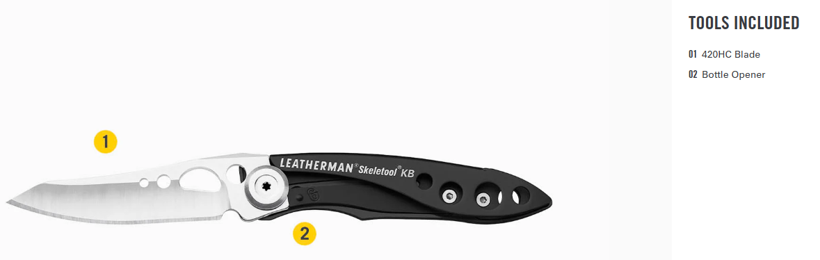 Leatherman Skeletool KB