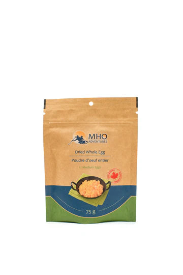 MHO Adventures Dried Whole Eggs