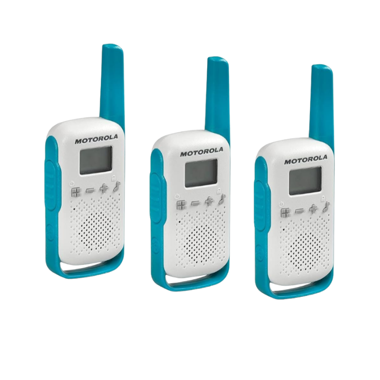 Motorola T114TP Talkabout Two Way Radio (3 pack)