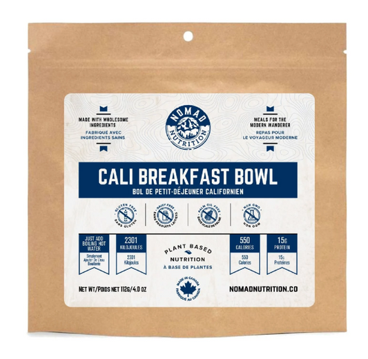 NOMAD - California Breakfast Bowl Dehydrated Food Packs