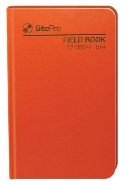 SitePro Field Book - KBM Outdoors