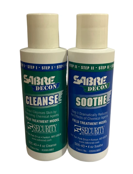 SABRE DECON Field Treatment for Bear Spray - Soothe and Cleanse - KBM Outdoors