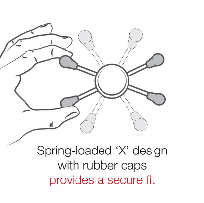 RAM Mounts - X-Grip Large Phone Holder with Ball - B Size (RAM-HOL-UN10B)