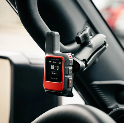 RAM Mounts - Spine Clip Holder with Ball for Garmin Handheld Devices - B Size (RAM-B-202-GA76U)