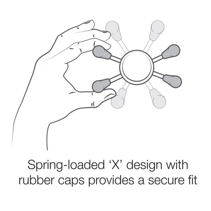 RAM Mounts - X-Grip Universal Phone Holder with Ball - B Size (RAM-HOL-UN7BU)