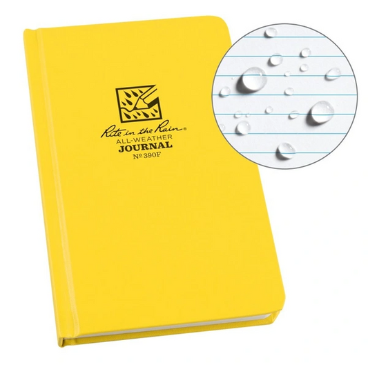 Rite in the Rain Hard Cover Book 4.75"x7.5"  - Journal - No. 390F