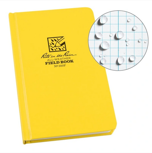 Rite in the Rain Hard Cover Book 4.75"x7.5" - Field Pattern - No. 350F