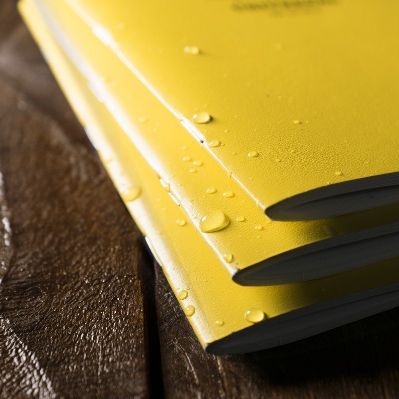 Rite in the Rain Stapled Notebooks 3.25"x4.5" - Universal Pattern - 3 Pack - No. 371FX-M