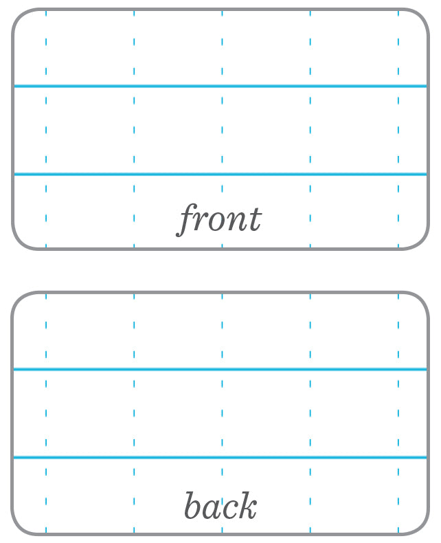 Rite in the Rain Stapled Notebooks 3.25"x4.5" - Universal Pattern - 3 Pack - No. 371FX-M