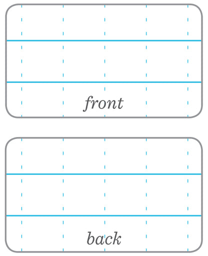 Rite in the Rain Stapled Notebooks 3.25"x4.5" - Universal Pattern - 3 Pack - No. 371FX-M