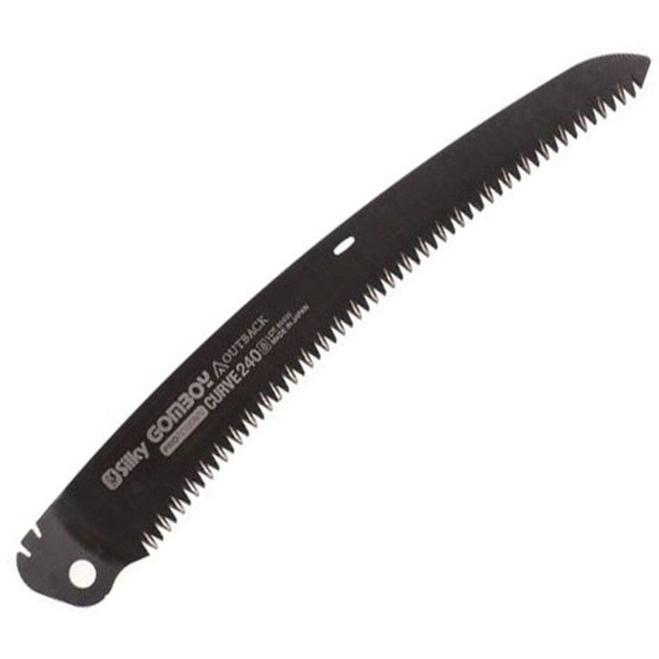 Silky Gomboy Pro Hand Saw Outback Edition 240 - Curved - Large Teeth - Replacement Blade (753-24)