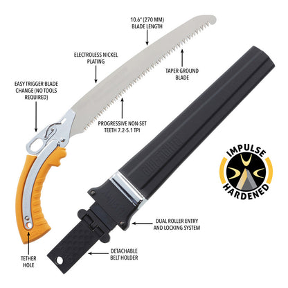 Silky Gunfighter Hand Saw 330 - Curved - Progressive Teeth (730-33)