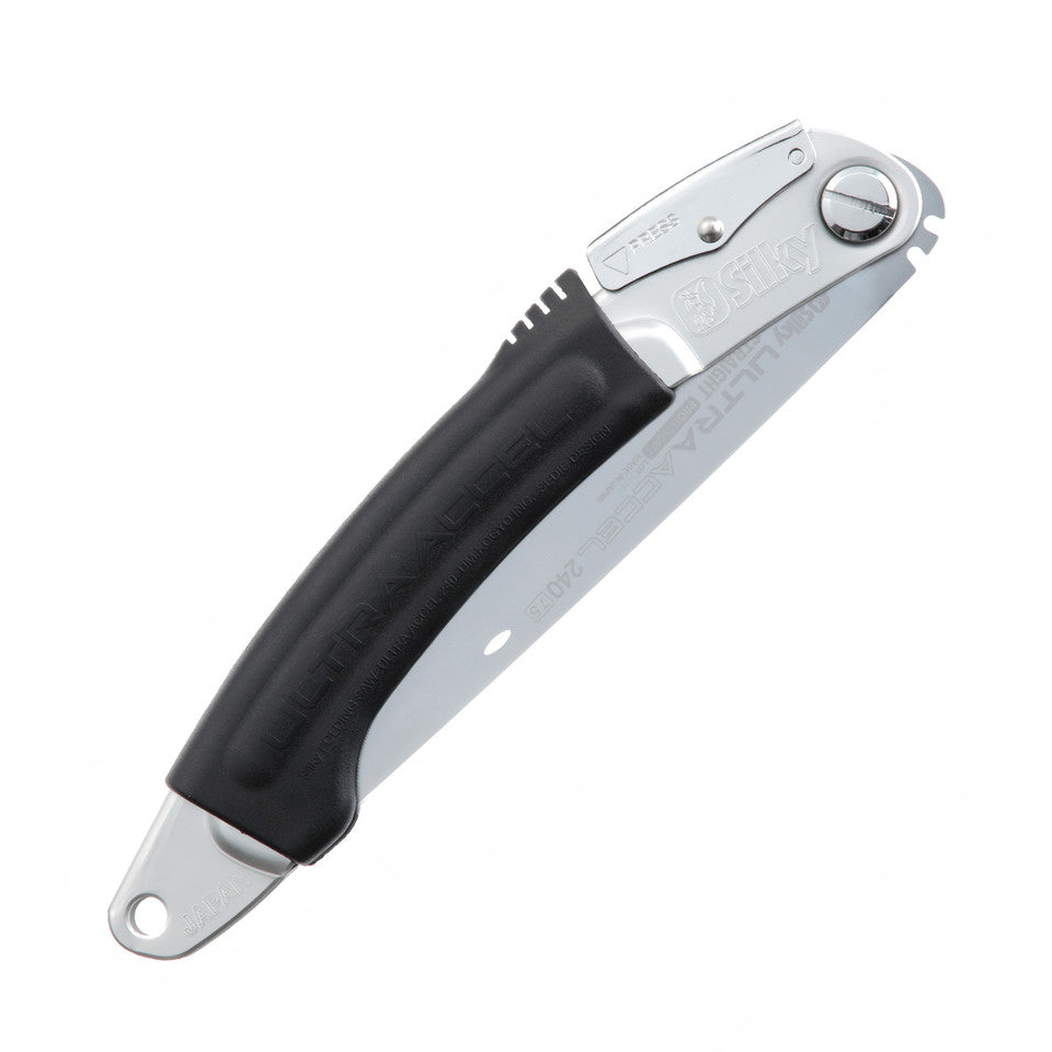 Silky Ultra Accel Folding Saw 240 - Straight - Large Teeth (444-24)