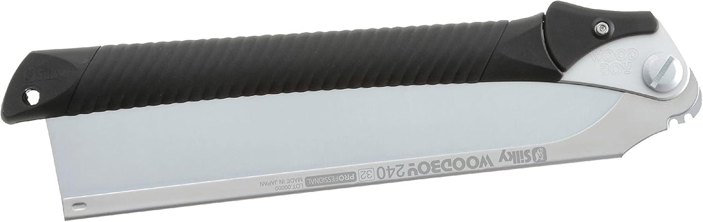 Silky Woodboy Folding Dozuki Saw 240 - Straight - XFine Teeth (384-24)